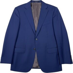 Suitsupply Napoli Int Blazer EU 52 US 42 Blue Zignone Pure Wool Straight Slim